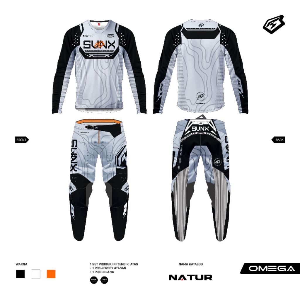 JERSEY SET SVNX TYPE OMEGA NATUR SERIES