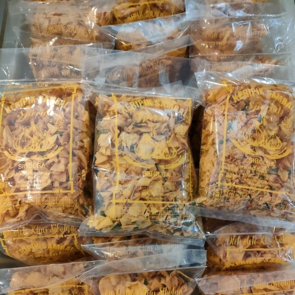 Cap Tiga Bawang Keripik Sibolga Original