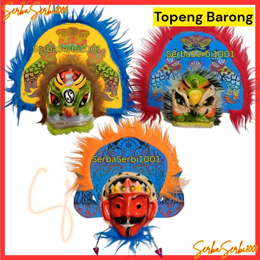 TOPENG BARONG ANAK / TOPENG SERAM / TOPENG HALLOWEEN