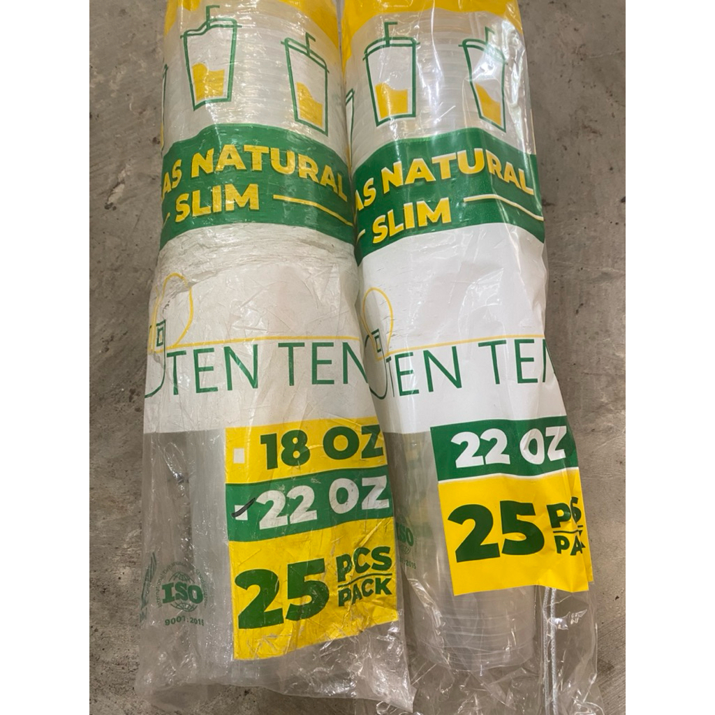 GELAS CUP 18 & 22 oz SLIM