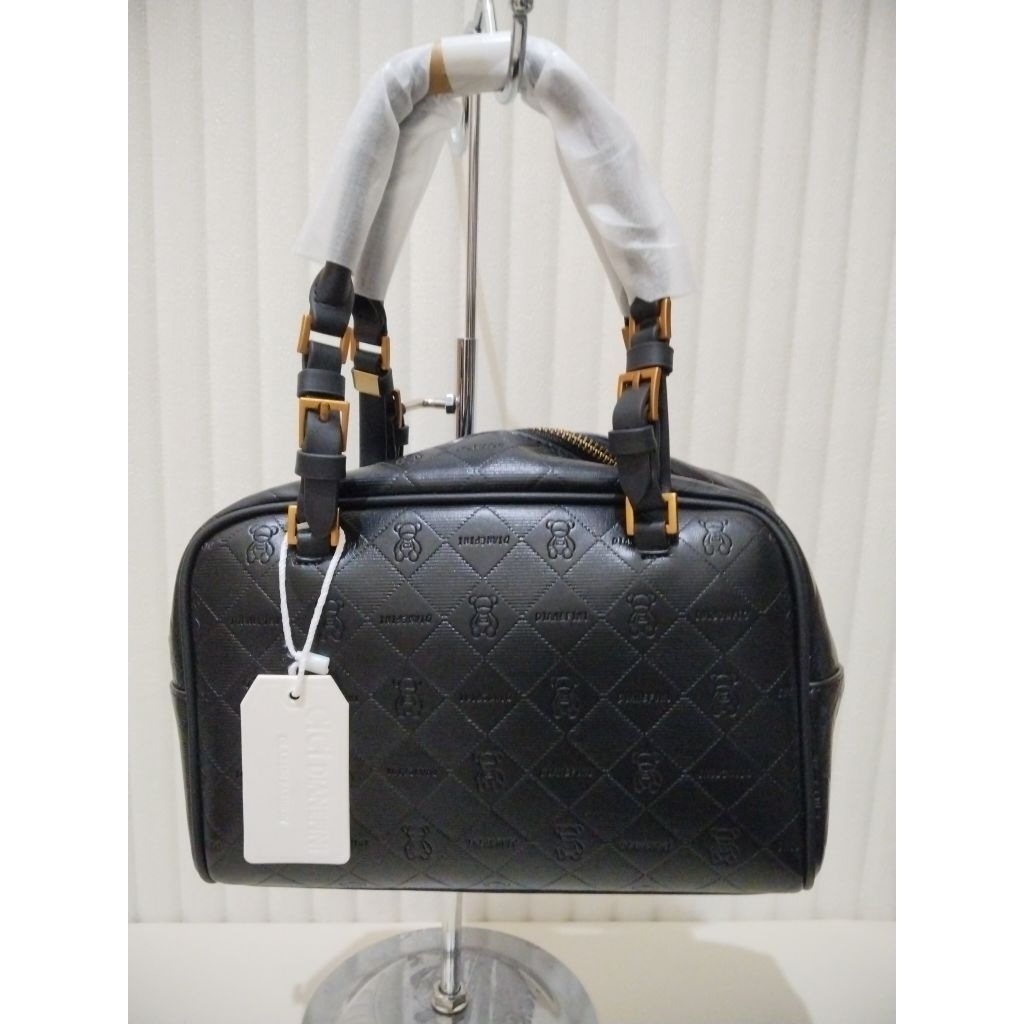 TAS FASHION MADELYN BAGS DIANEFINI SPEEDY BLACK