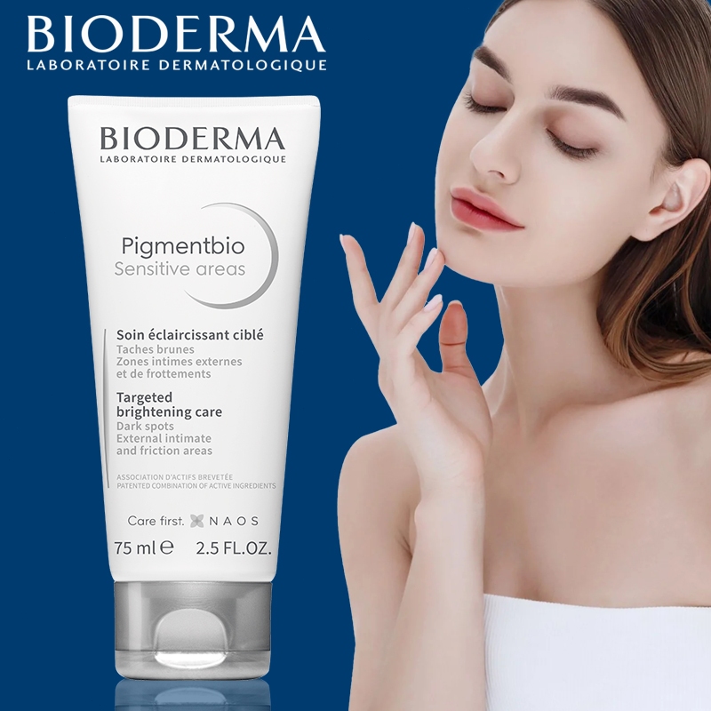 Bioderma Pigmentbio Sensitive Areas Creme 75ml / Body Lotion Mencerahkan & Melembapkan