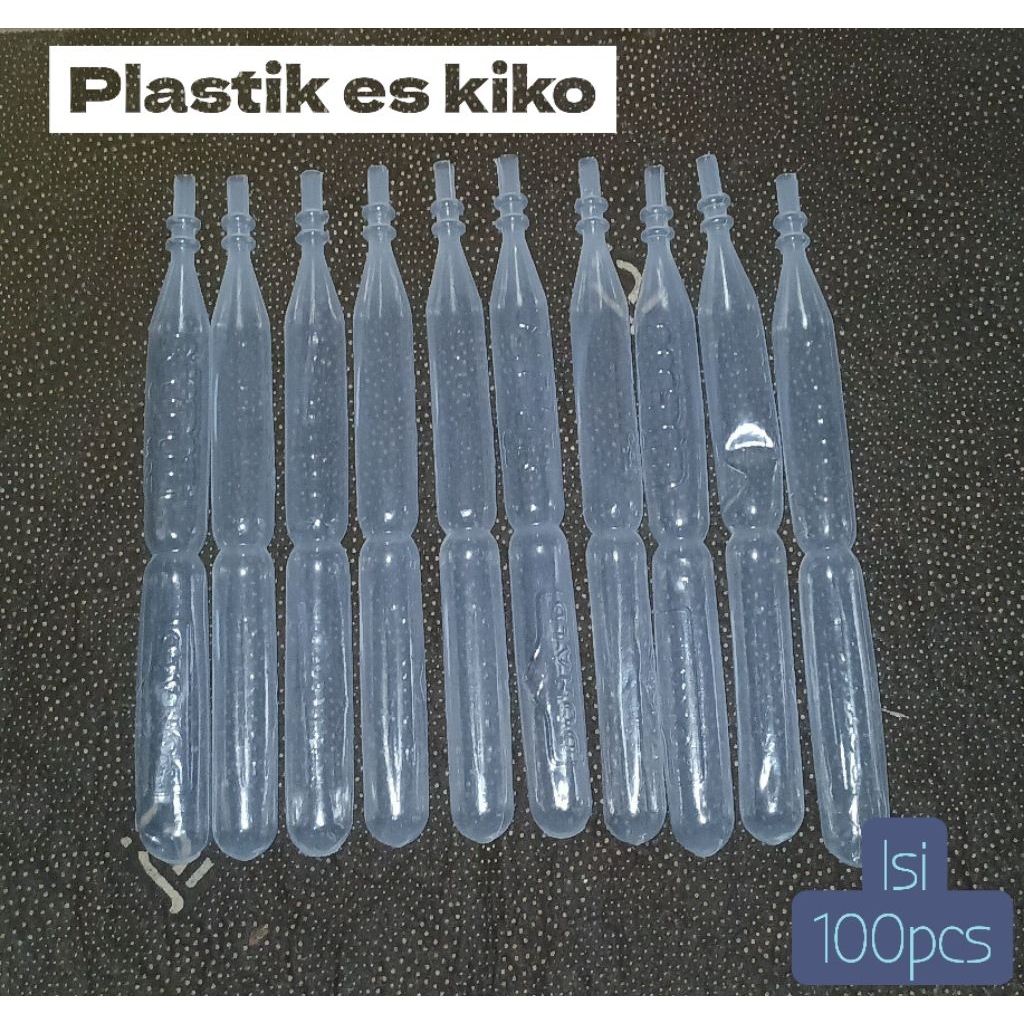 plastik es model kiko 100pcs plastik es kiko