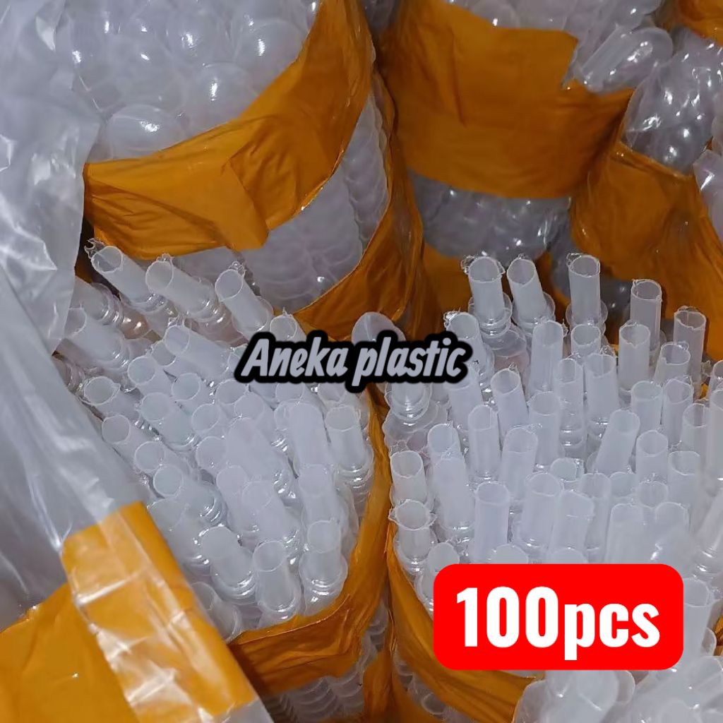 plastik es ulir plastik es bentuk ulir 100pcs