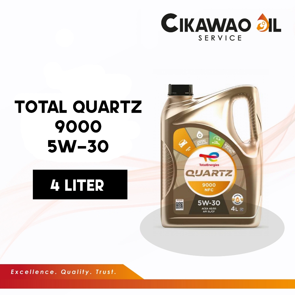 Oli Mobil Total Quartz 9000 5W-30 4L