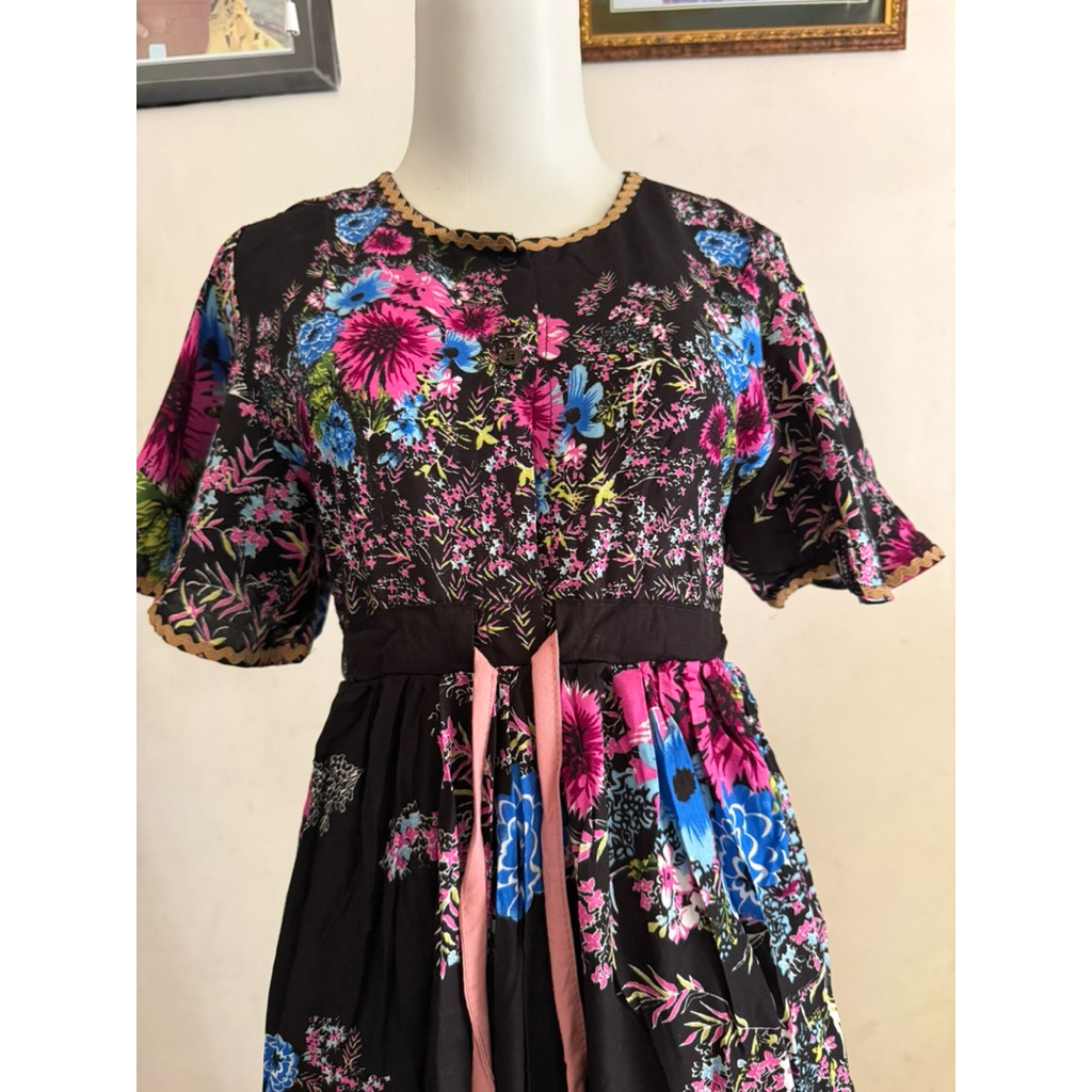 DRESS/DASTER SALSA rayon premium busui friendly