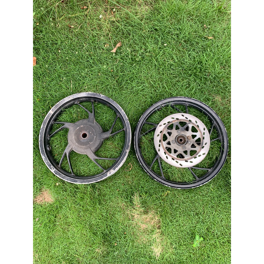 Velg tvs dazz set depan belakang original copotan