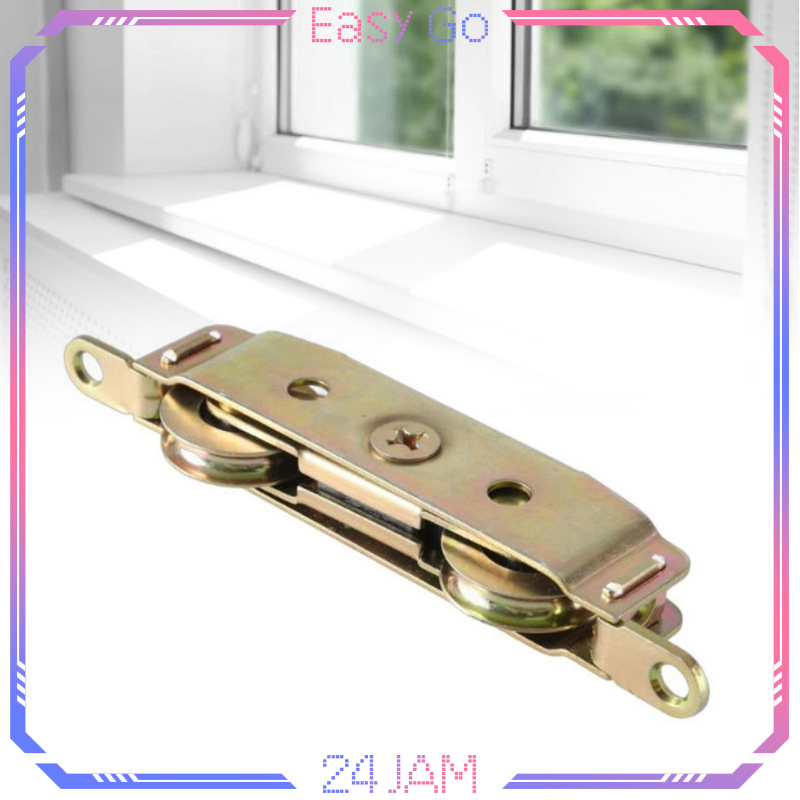 Roda Lemari Sliding Beban Kuat Roda Pintu Sliding Geser Bawah Dua Roda Roda Pintu Bawah Sliding