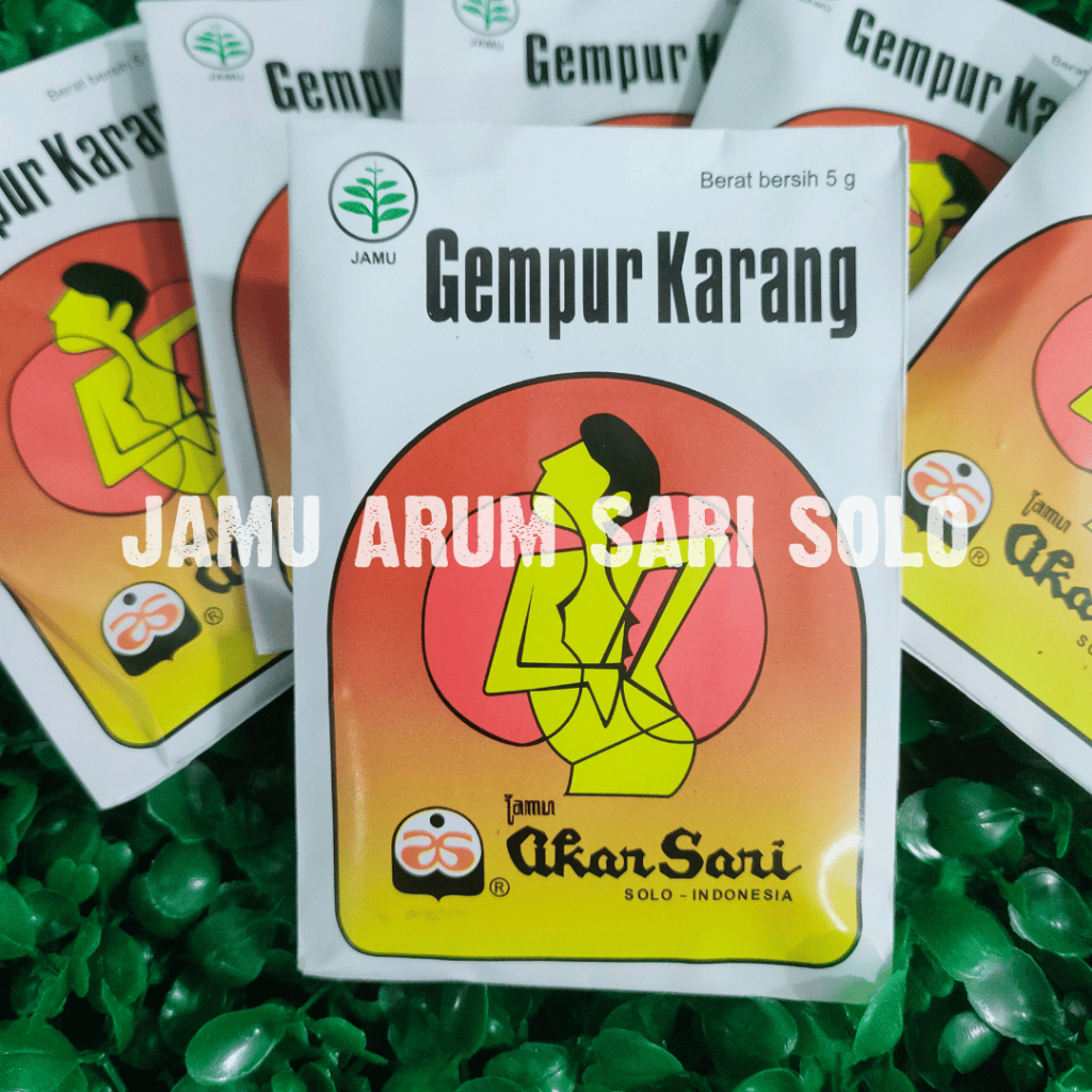Jamu Akar Sari - Jamu Gempur Karang Bubuk (2 Pcs) - Untuk Mengobati Batu Ginjal