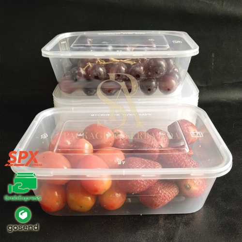 (Luar Kota) DM PER 1 Dus Thinwall Persegi Panjang / Thinwall Rectangel / TW Rect Besar 500,650,750,1