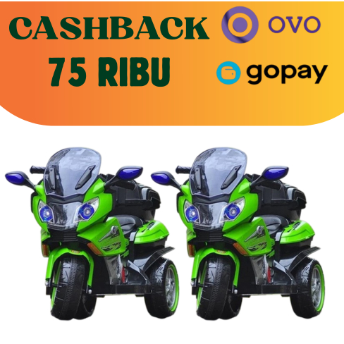 MOTORAN AKI KEREN MAINAN ANAK MOTOR SAMURAI VOLTA 5021