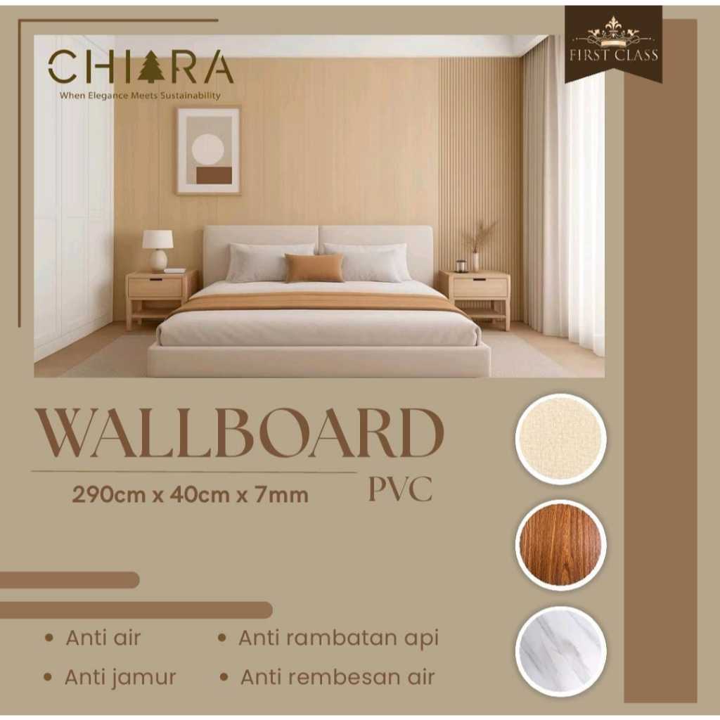 WALLBOARD DINDING | WALLPANEL DINDING | WALLBOARD 290cm x 40cm