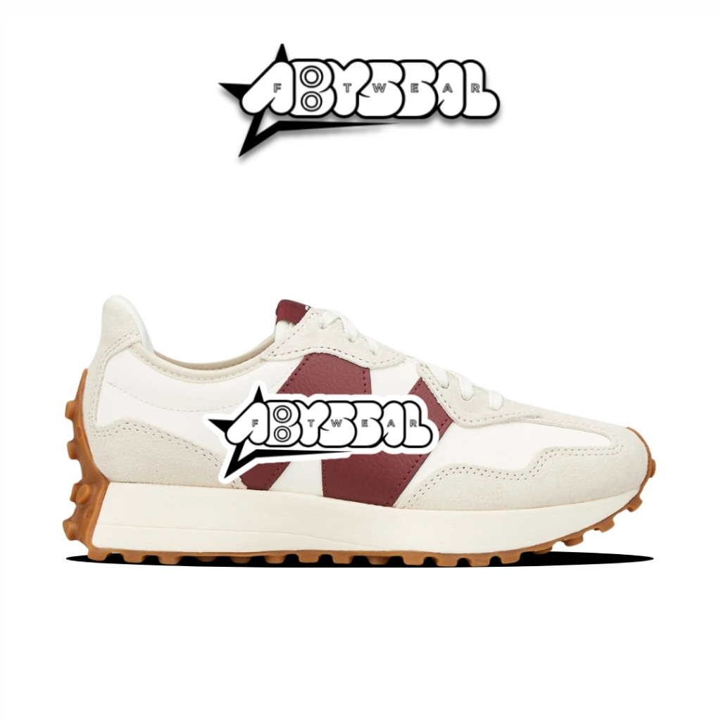 Sepatu 327 White Dark Red Ws327Ka