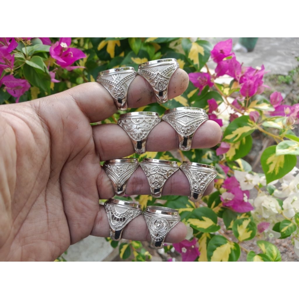 grosir emban ring cincin alpaka super