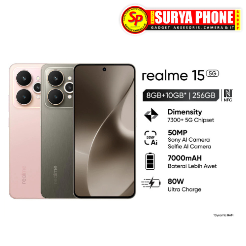 REALME 15 5G RAM 8GB / 256GB