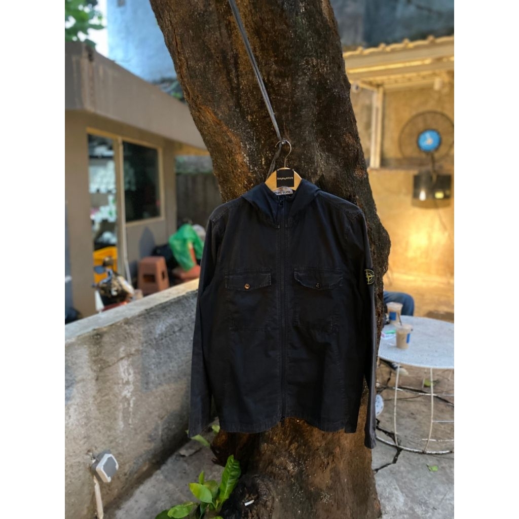 overshirt hodie stone island