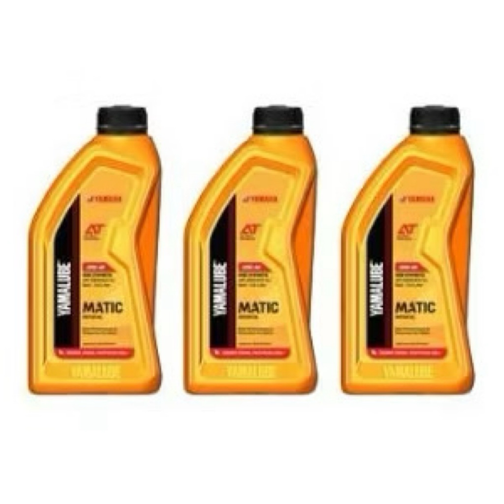 PAKET ISI 3 OLI YAMALUBE MATIC DAN SILVER 800ML OLI MOTOR YAMAHA MATIC DAN BEBEK MIO SOUL JUPITER VE