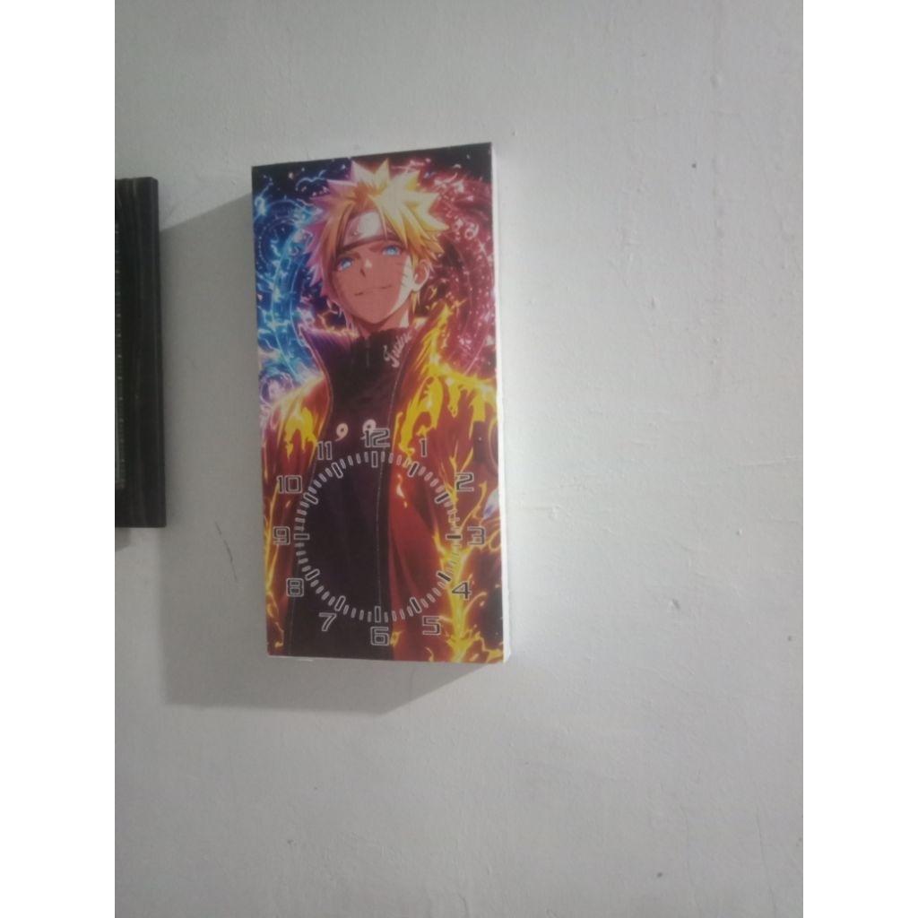 jam dinding gambar boruto naruto