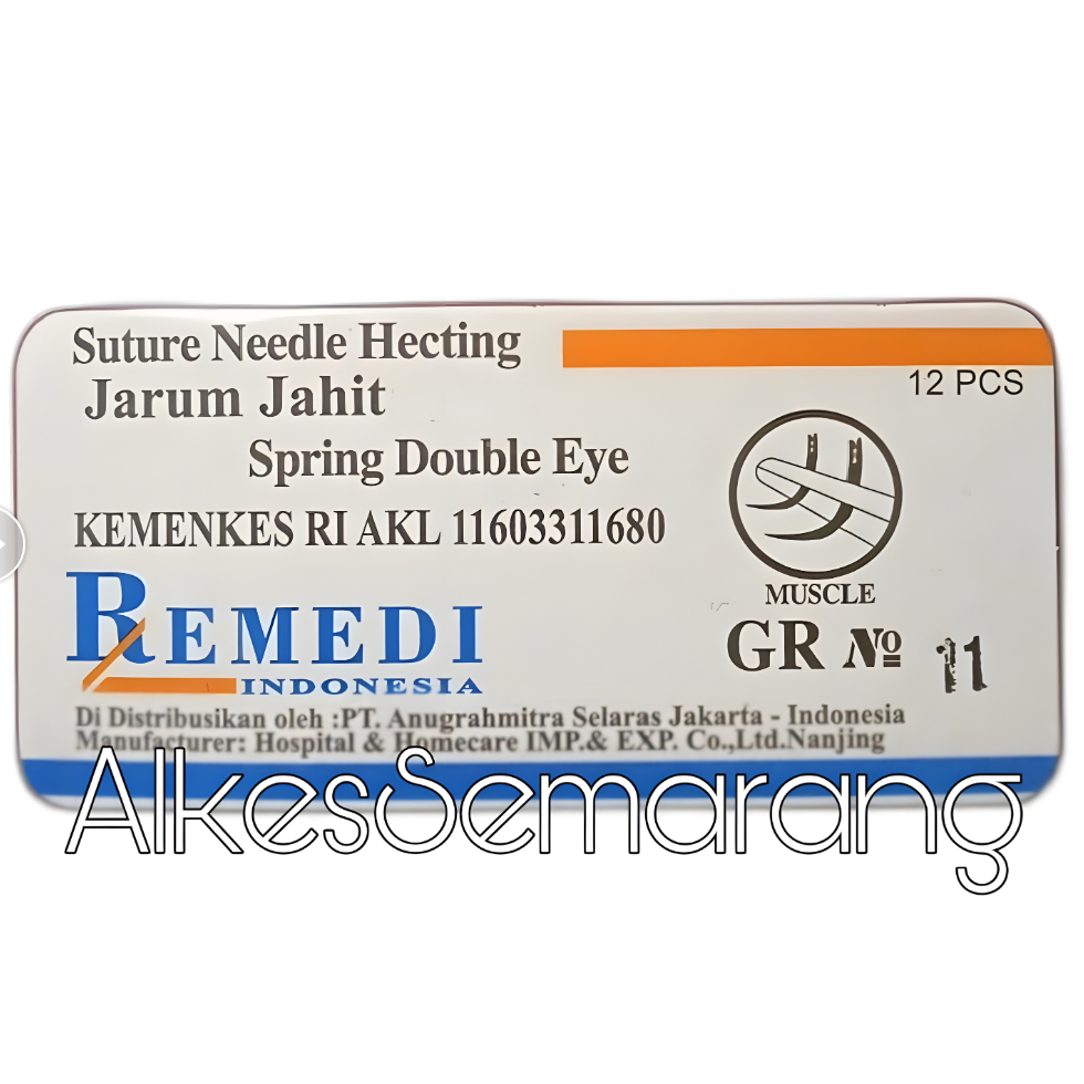 Remedi Jarum OTOT GR Hecting Nald OTOT REMEDI Isi 12pcs