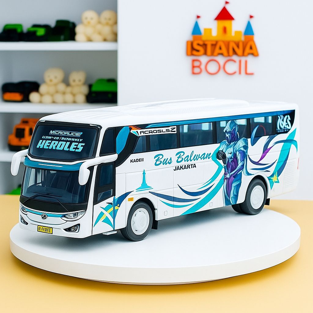 Mainan Anak RC BUS BASURI TELOLET Remote Control Basuri RC Bus Telolet Suara Telolet