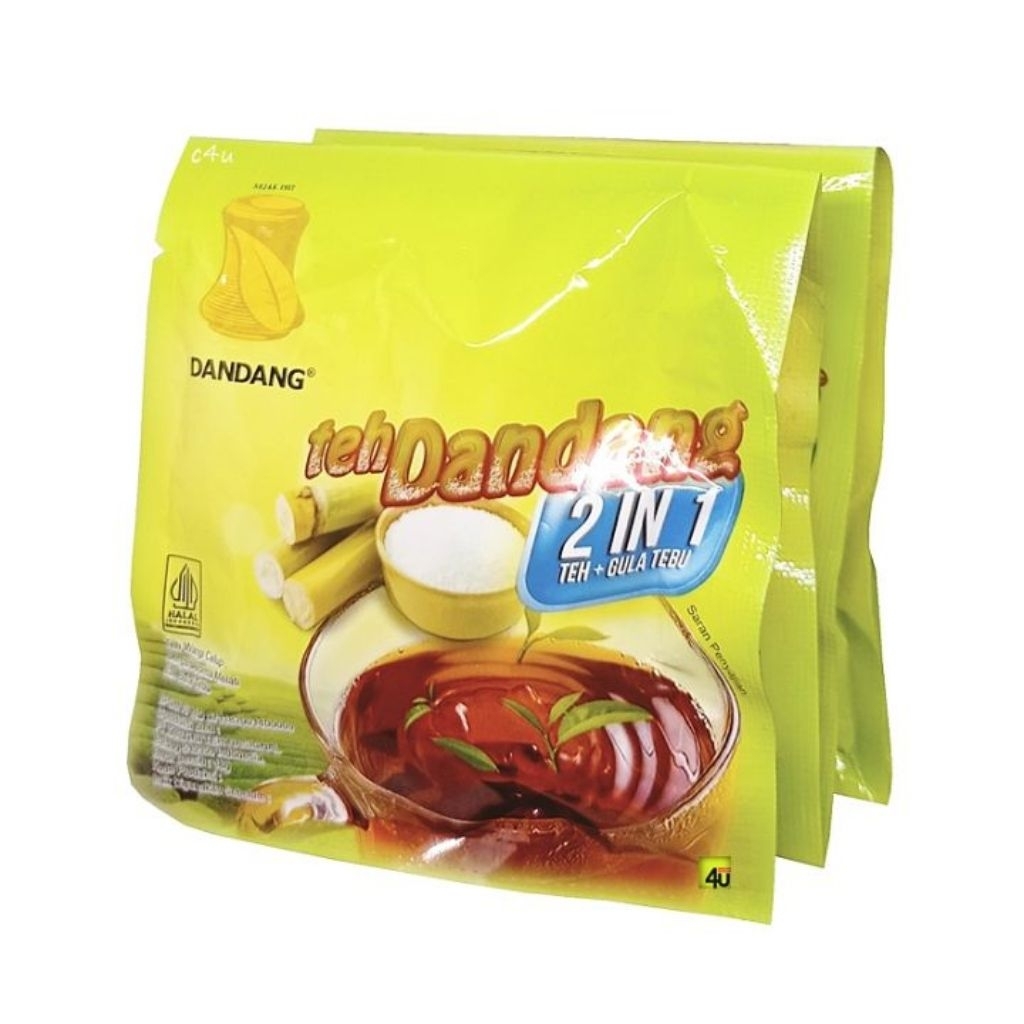 Teh dandang sachet 2in1 teh celup+gula tebu *harga per pcs*