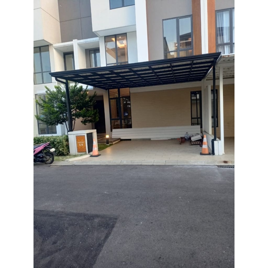 kanopi atap alderon minimalis murah