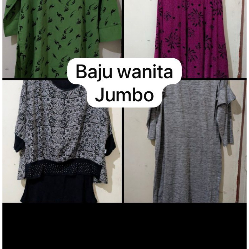 Preloved Baju wanita jumbo size besar