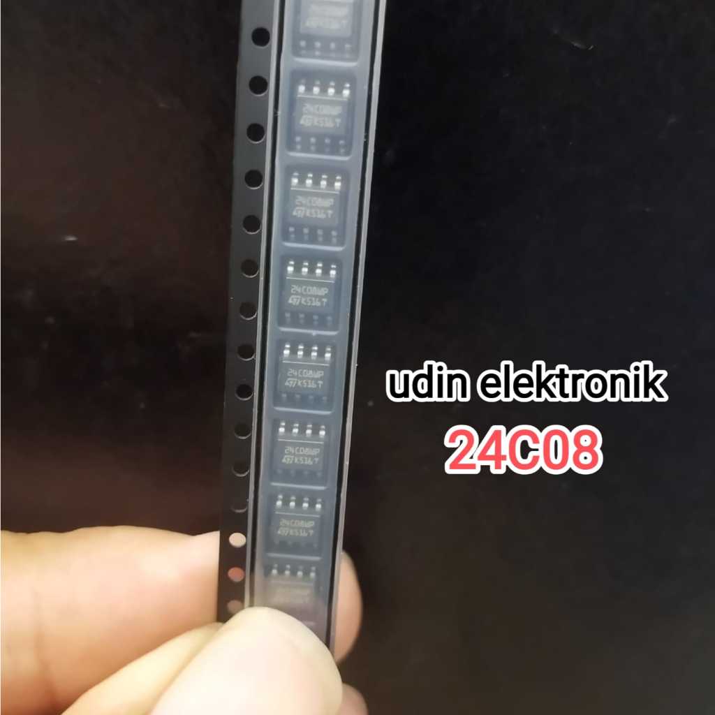 IC MEMORY ATMEL 24C08 SMD ST IC EPROM