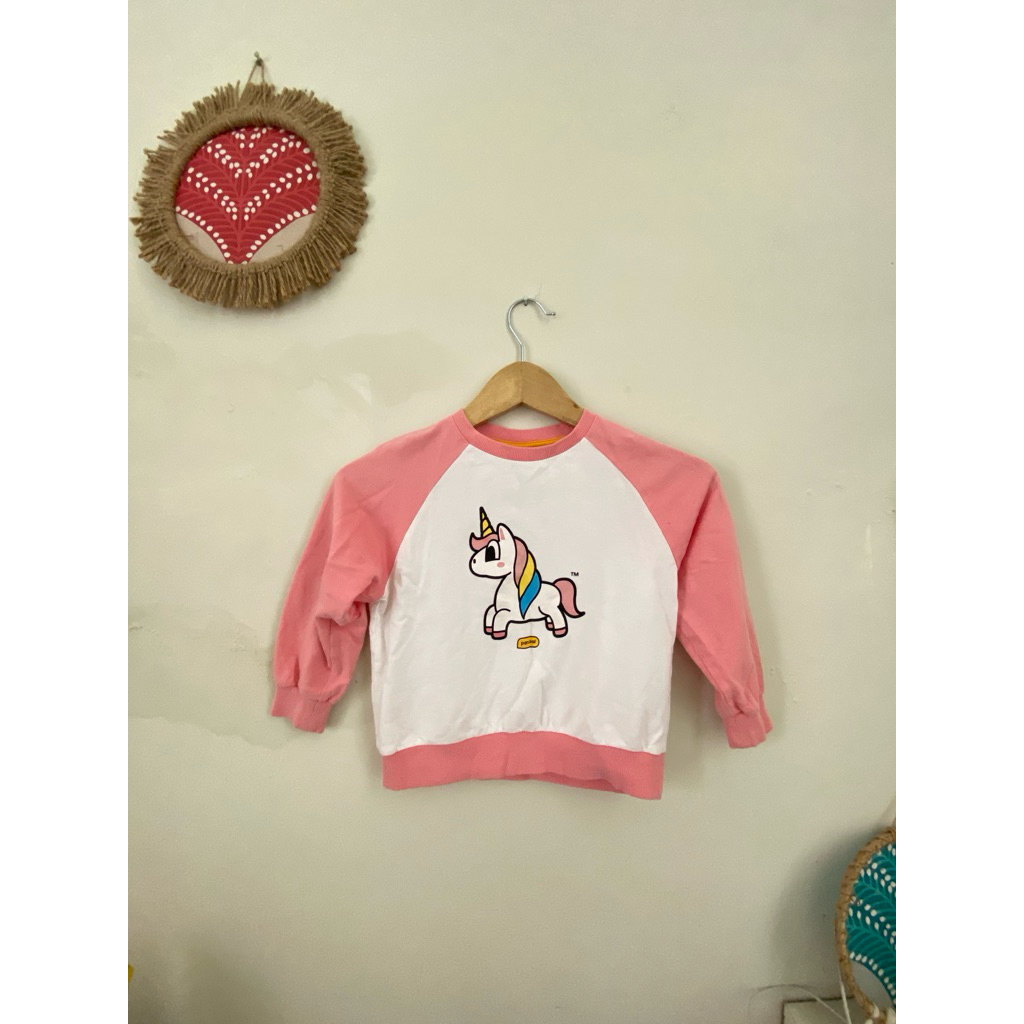 crewneck Preloved Branded Pancoat Unicorn original