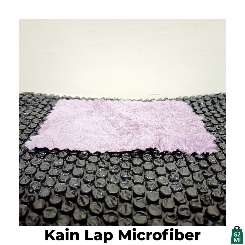 Kain Lap Microfiber Serbaguna Serap Air Dapur Anti Minyak Towel Piring Coral Fleece Halus Beludru Me