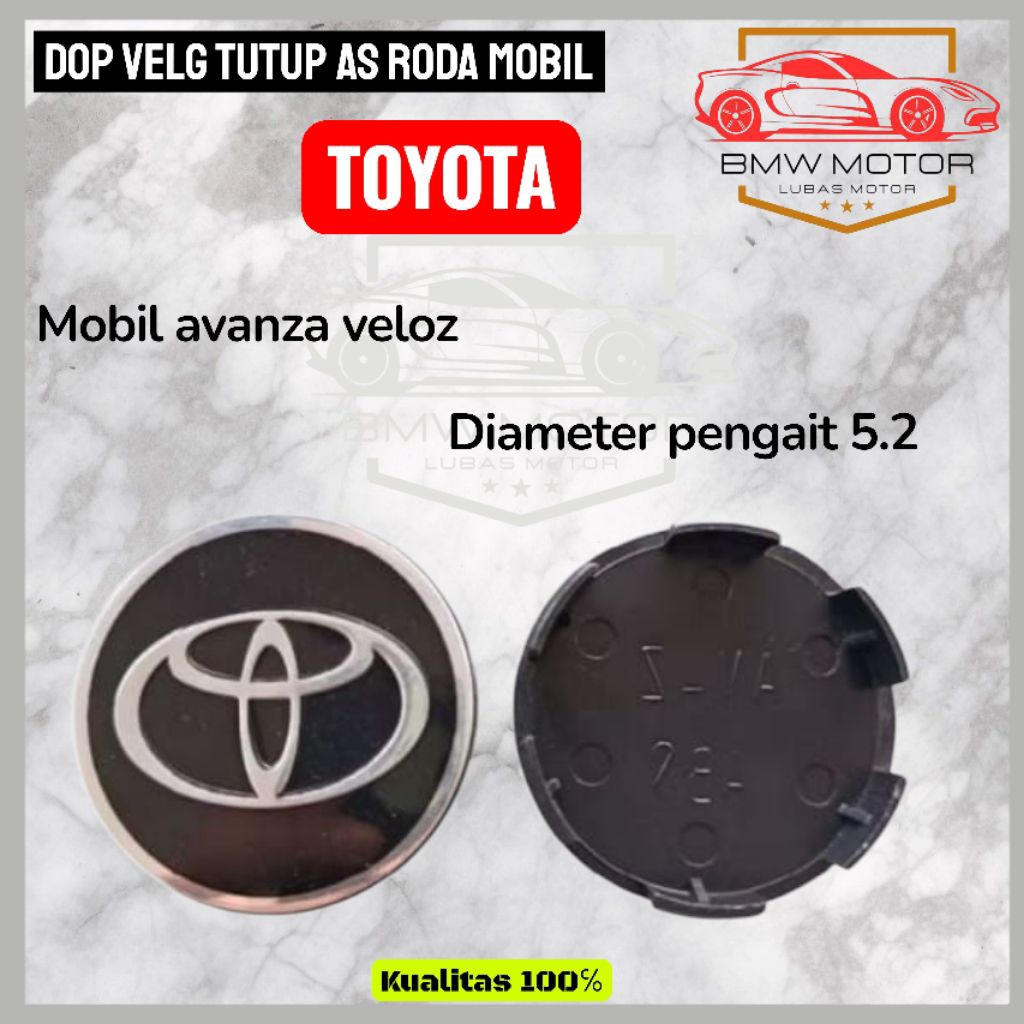TUTUP VELG DOP RODA MOBIL AVANZA RUSH