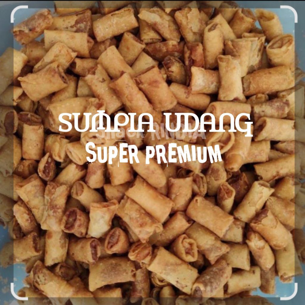 SUMPIA Udang SUPER PREMIUM | Enak, Gurih, Lezat, Kres dan kerasa banget udangnya | 250gr | Tanpa bah
