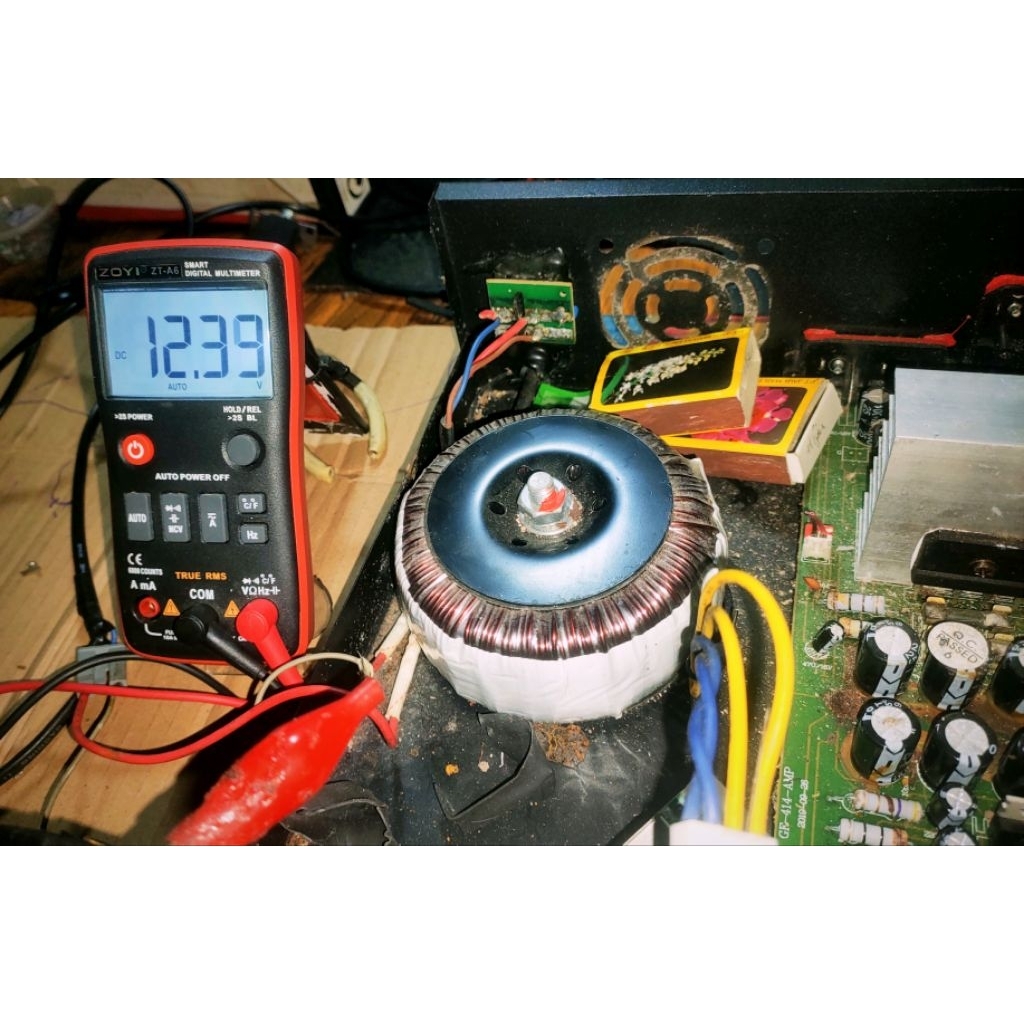 trafo donat 3a 12v ori copotan bekas gambling belum servis