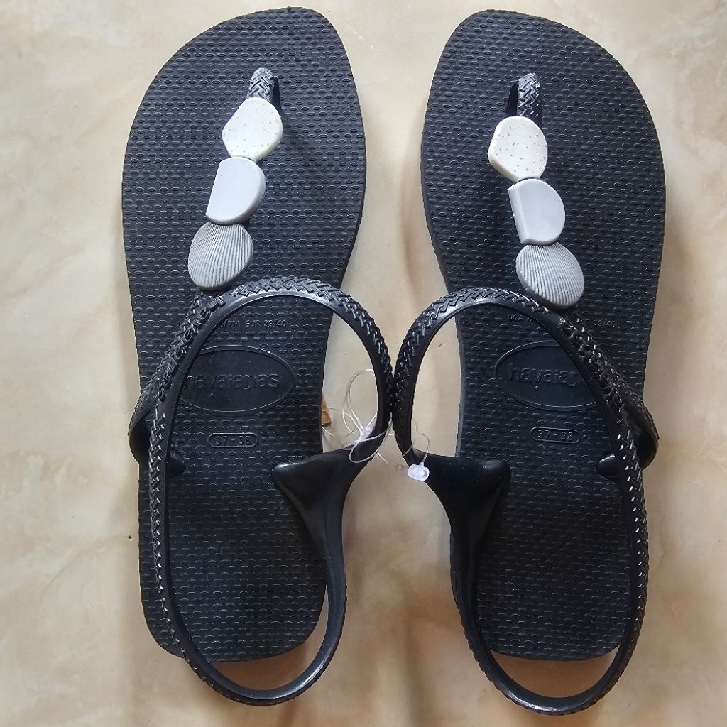 Sandal Jepit Wanita Havaianas Flash Urban Plus - Black