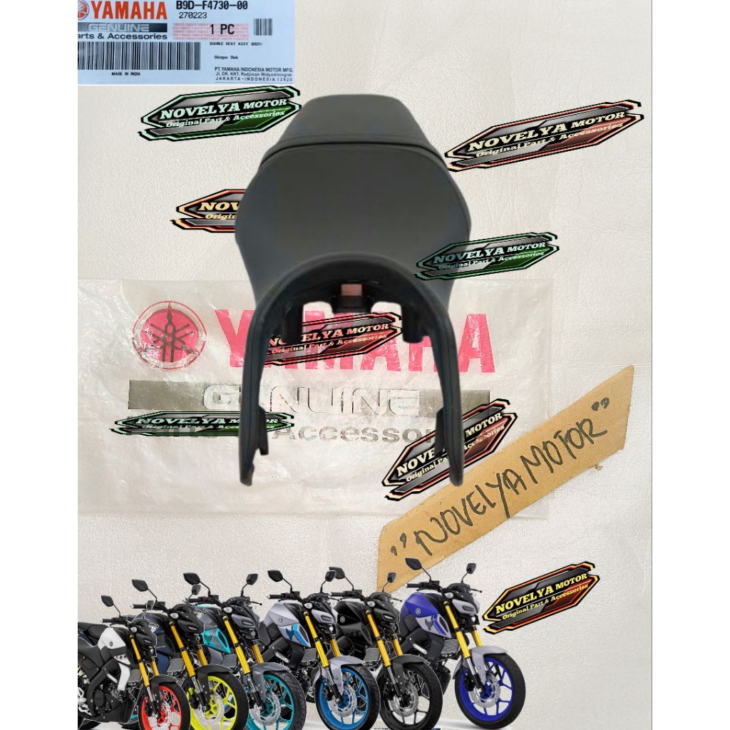 DOUBLE SEAT ASSY SADEL TEMPAT DUDUK JOK ASSY Mt 15 MT15 ORI ASLI YAMAHA B9D-F4730-00