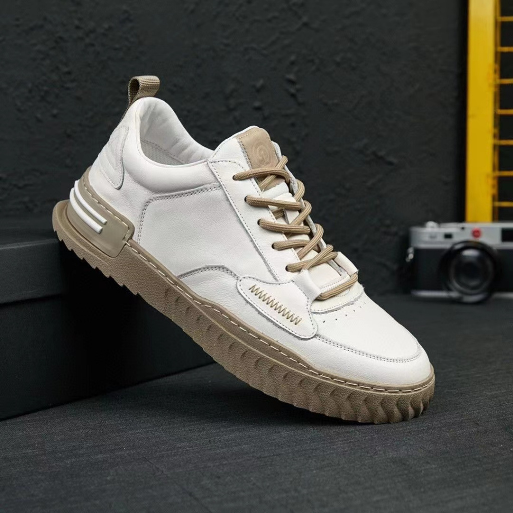 PANARYBODY Sepatu Pria Sneakers High Quality Sepatu Sneakers Cowok Bertali Keren Nyaman Santai BD366