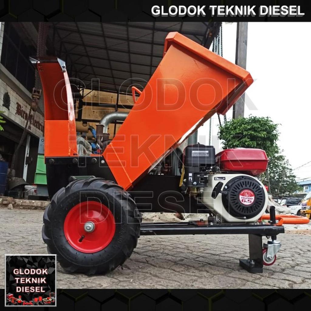 Badja SZ15 Wood Chipper - Mesin Cacah Ranting Daun Pohon / Pemangkas Pohon Daun Ranting KOKOH BODY T