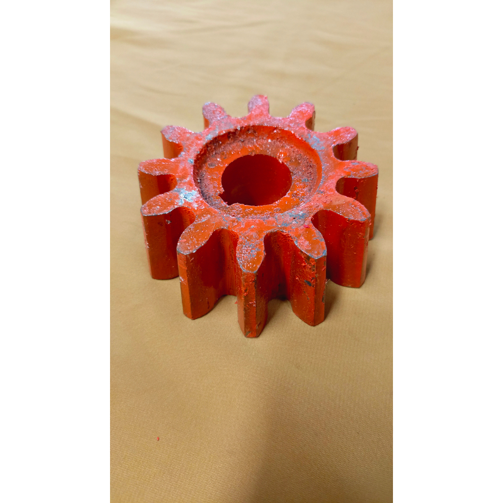 Gigi Nanasan Molen pengaduk semen bahan Besi Cor