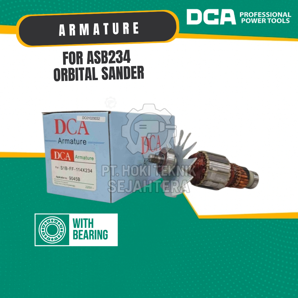 DCA ARMATURE FOR ASB234 ORBITAL SANDER