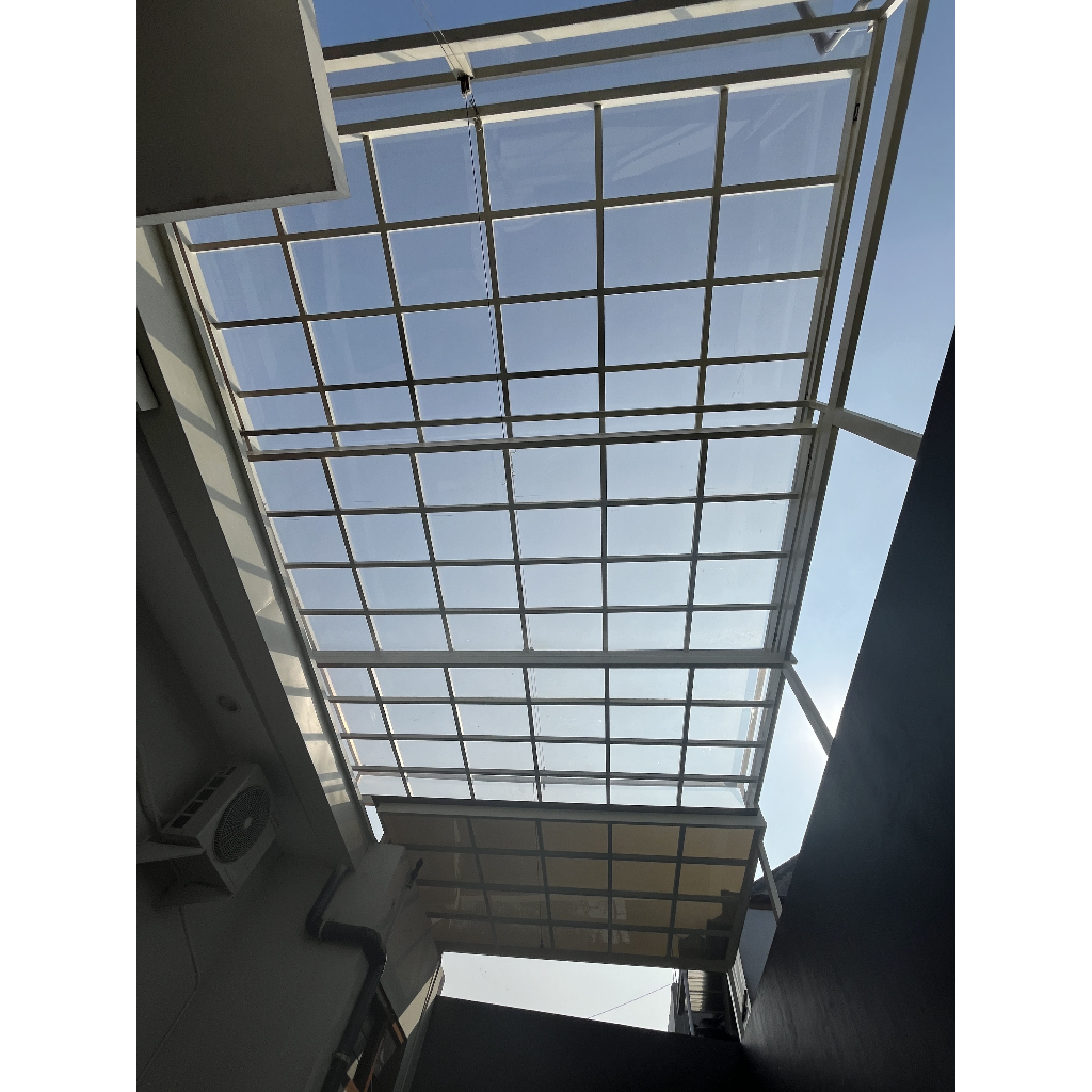 Kanopi akrilik custom