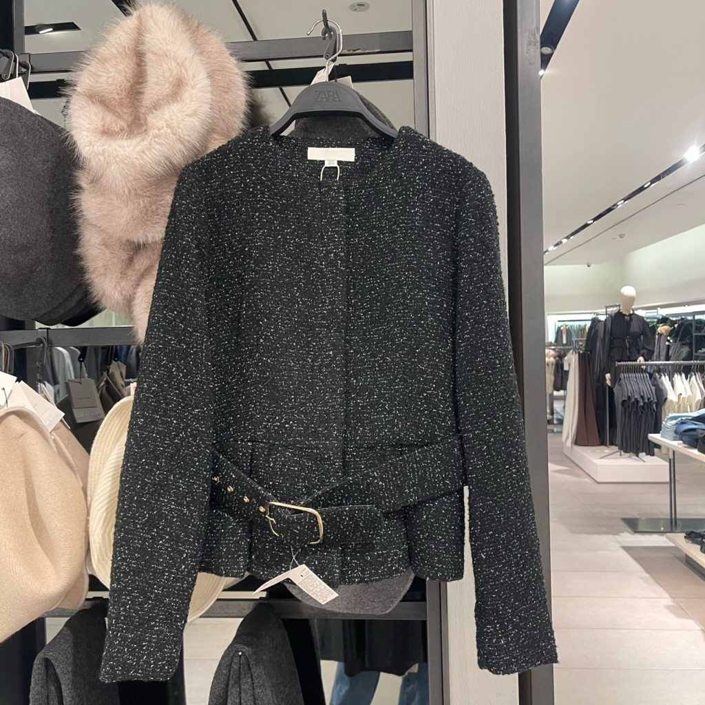Blazer Tweed ZARA Women Jastip (jasa titip)
