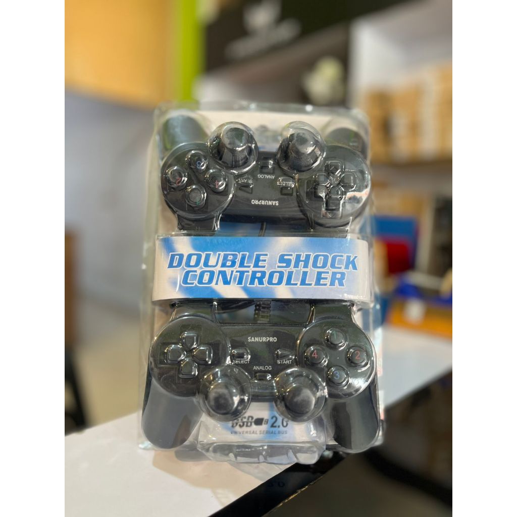 GAMEPAD DOBLE USB / STICK PC / STICK LAPTOP/ JOYSTICK