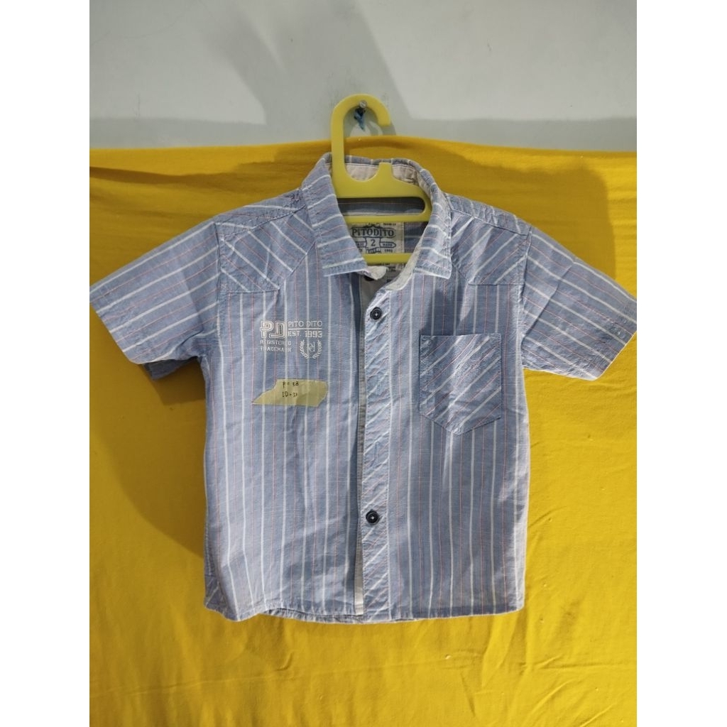 kemeja anak pito dito