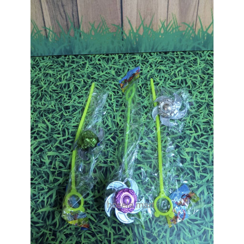 Gasing metalik l gasing anak l gasing jadul mainan gasing