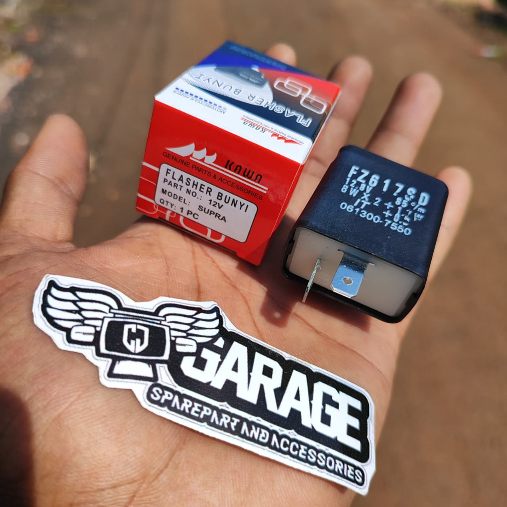 Flasher Sein BUNYI 12v KAWA sen Riting Bunyi Tik Tik Honda Win Grand Bulus Impressa Legenda Prima St