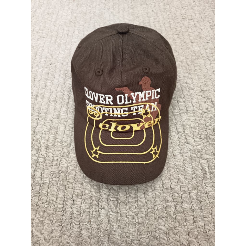 99CLOVER BROWN CAP