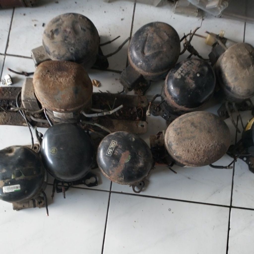 kompresor mesin kulkas1pintu bekas suara halus