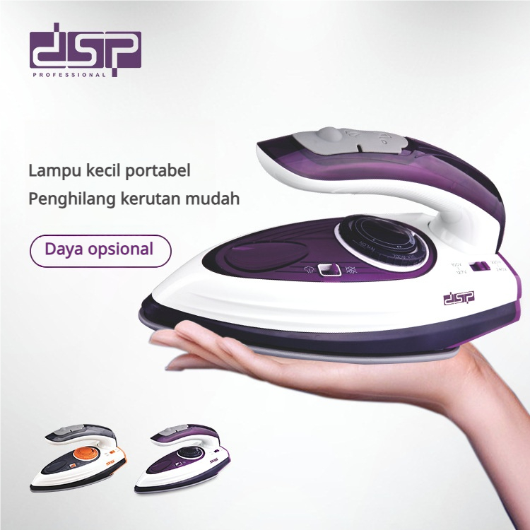 Setrika Uap Portable Low Watt Multifungsi untuk Rumah Hotel Setrika Baju Mini