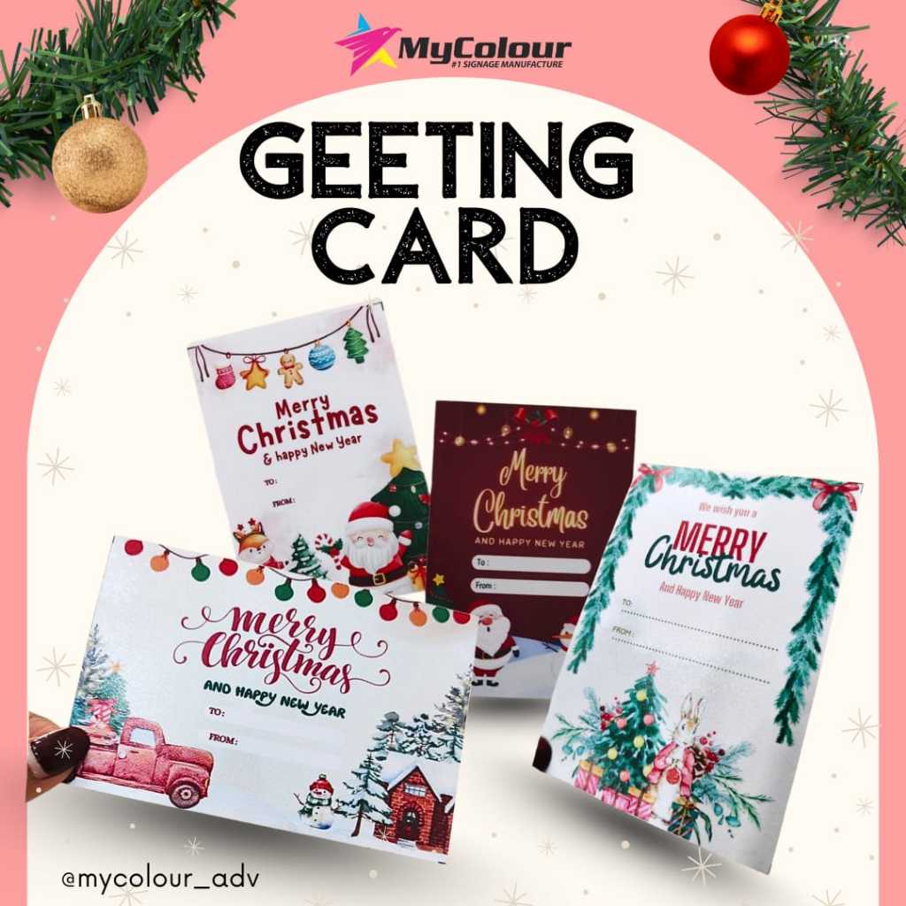 Kartu Ucapan NATAL /Greeting Card NATAL/Ucapan Merry Christmas /Greeting Card Merry Christmas