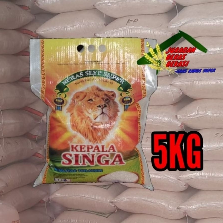 BERAS SOLO PREMIUM KEPALA SINGA 5KG,10KG,20KG